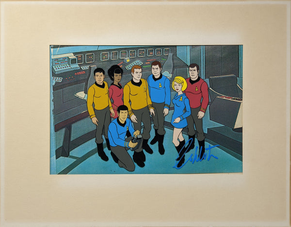 William Shatner Star Trek 11.5x12.5 Signed Limited Edition Cel JSA COA Certified Autograph