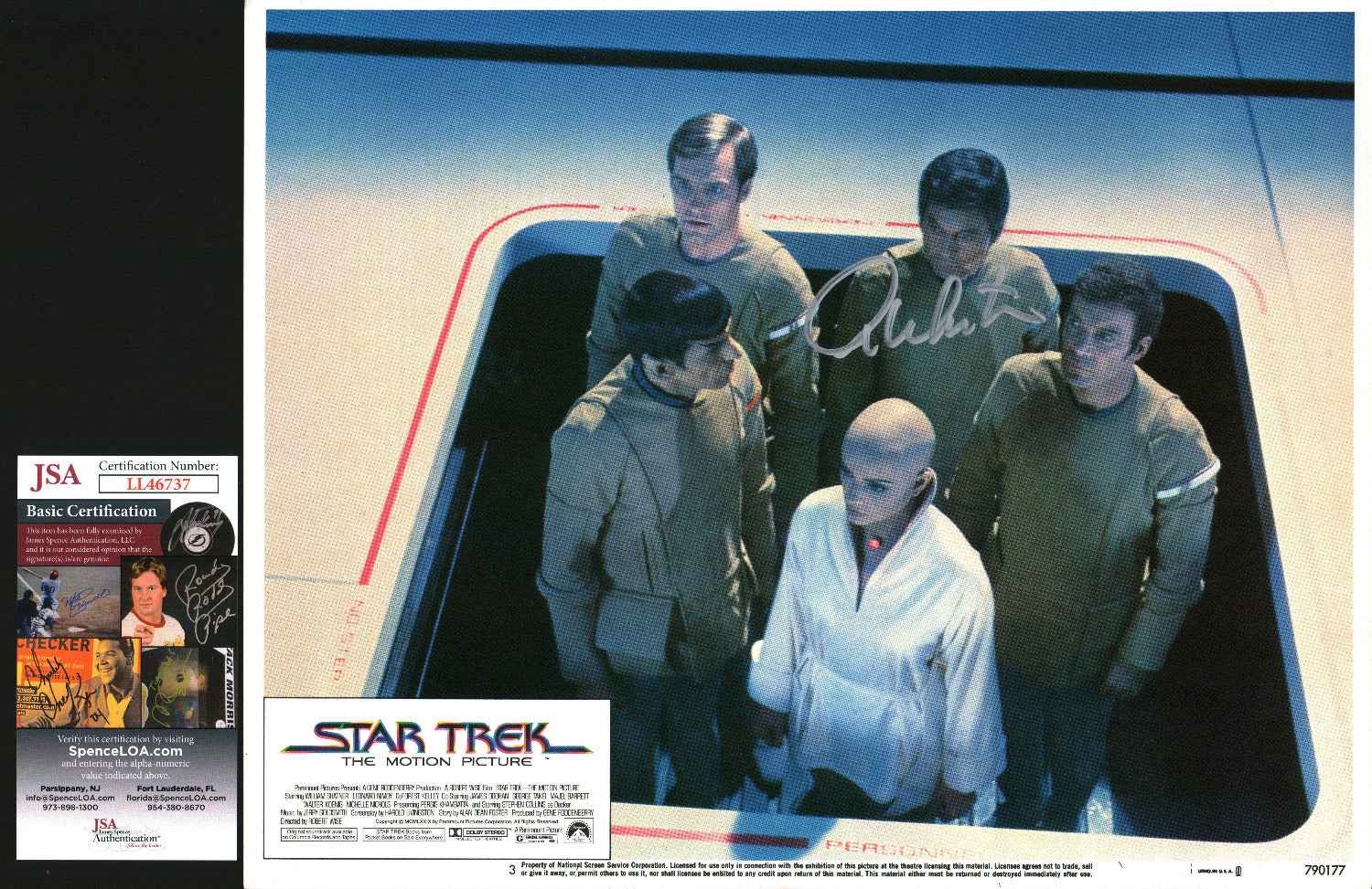 William Shatner Star Trek 11x14 Lobby Card Signed JSA Certified Autograph