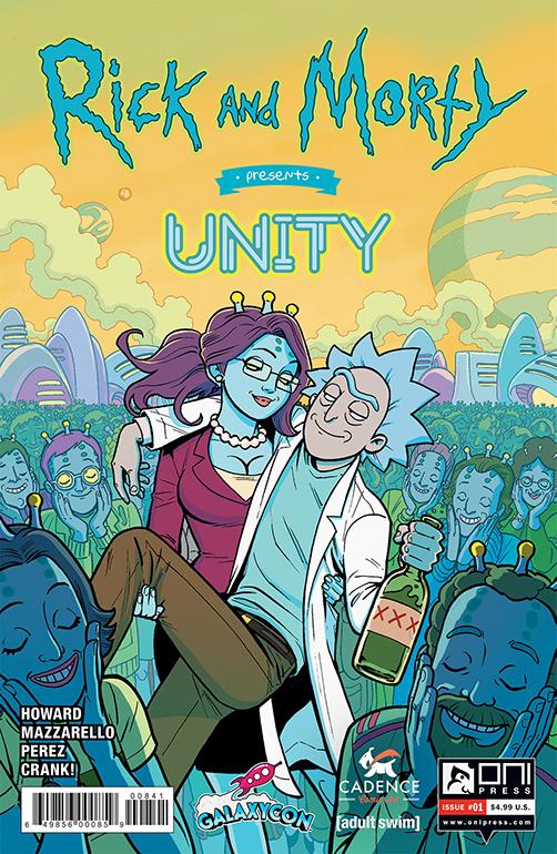 Rick & Morty Unity GalaxyCon Exclusive Variant Issue #1 GalaxyCon