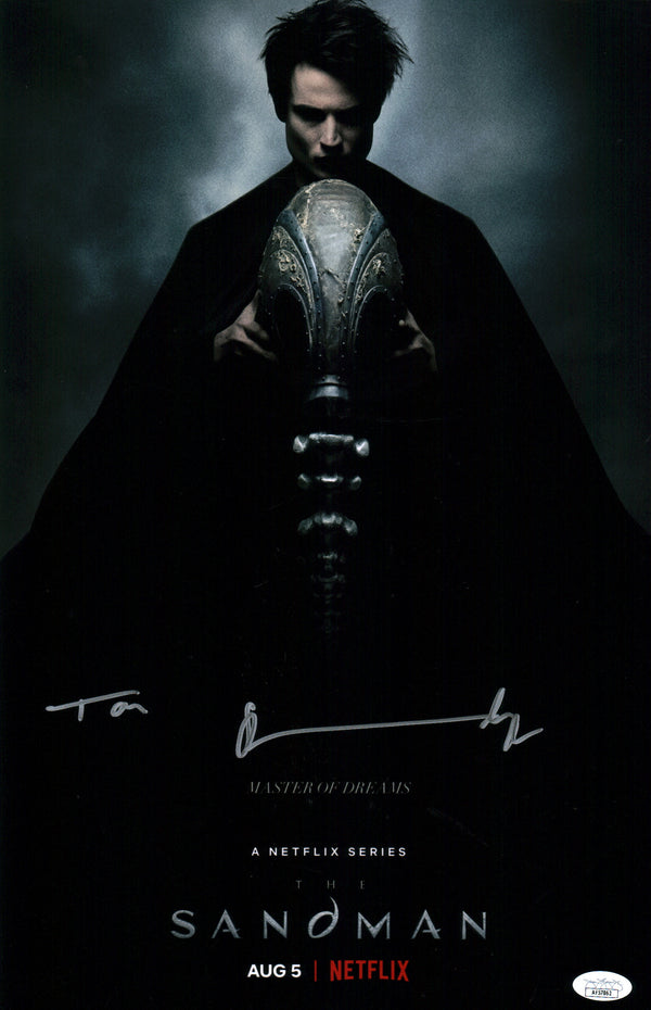 Tom Sturridge The Sandman 11x17 Signed Photo Poster JSA COA Certified Autograph