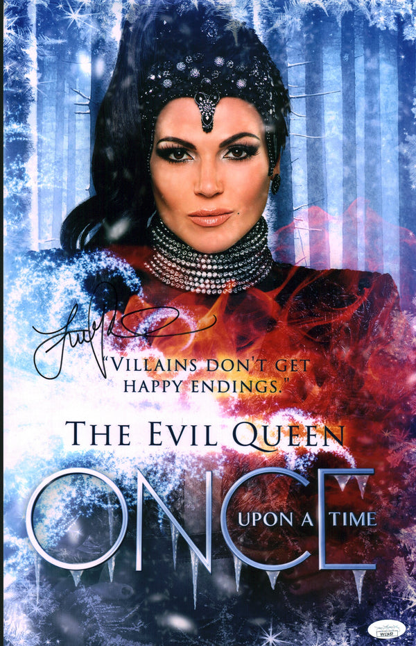 Lana Parrilla Once Upon A Time OUAT 11x17 Photo Poster Signed Autograph JSA Certified COA Auto