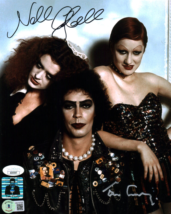 Rocky Horror Picture Show RHPS 8x10 Photo Signed Autograph Curry Campbell JSA Beckett Certified COA