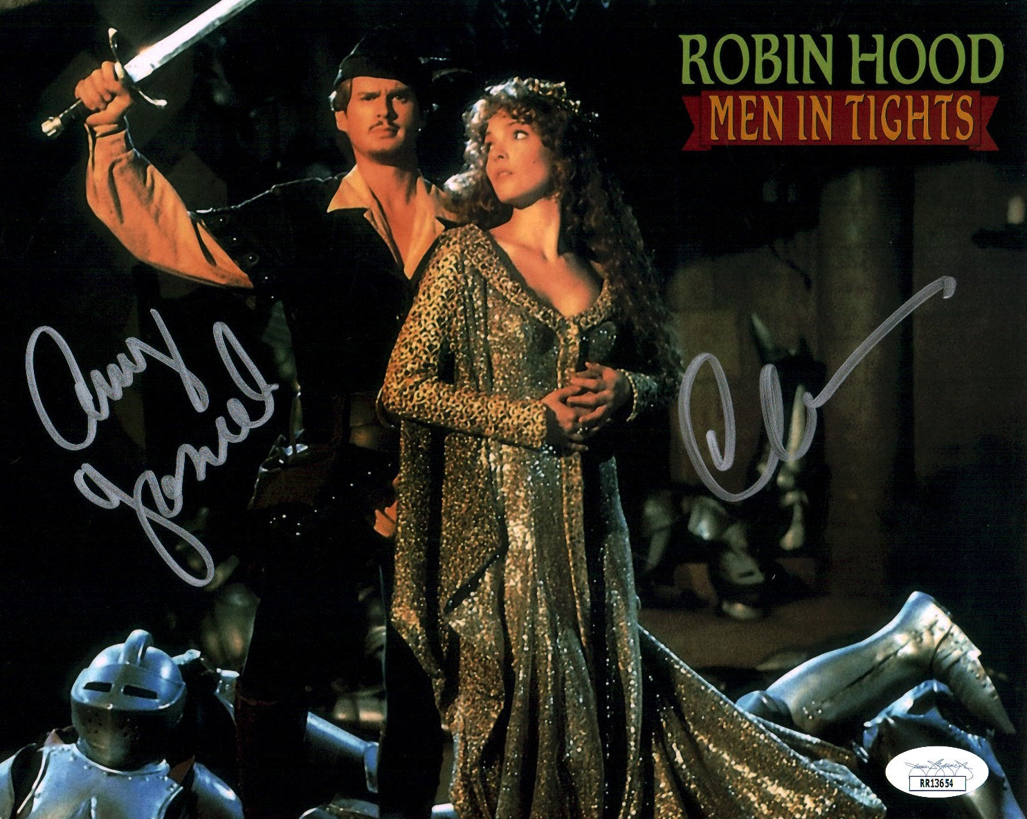 Robin Hood Men in Tights 8x10 Signed Elwes Yasbeck Photo JSA COA Certified Autograph