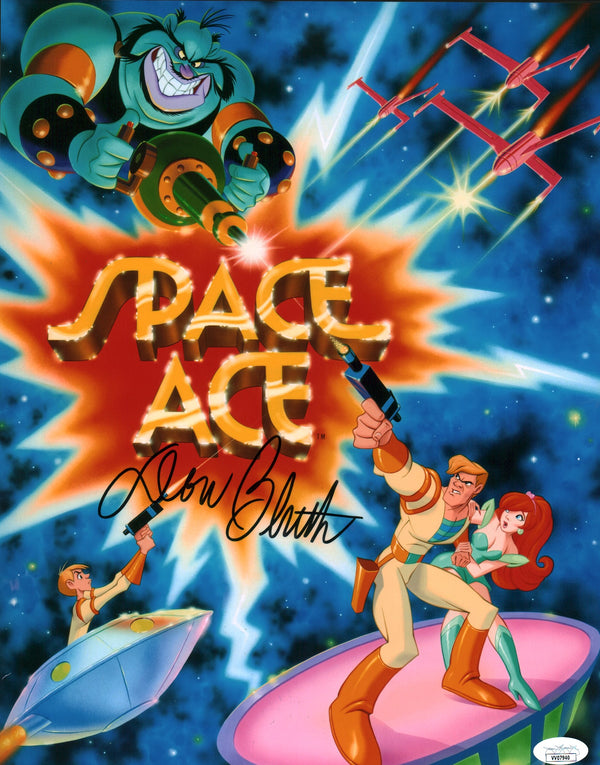 Don Bluth Space Ace 11x14 Photo Poster Signed Autograph JSA Certified COA Auto