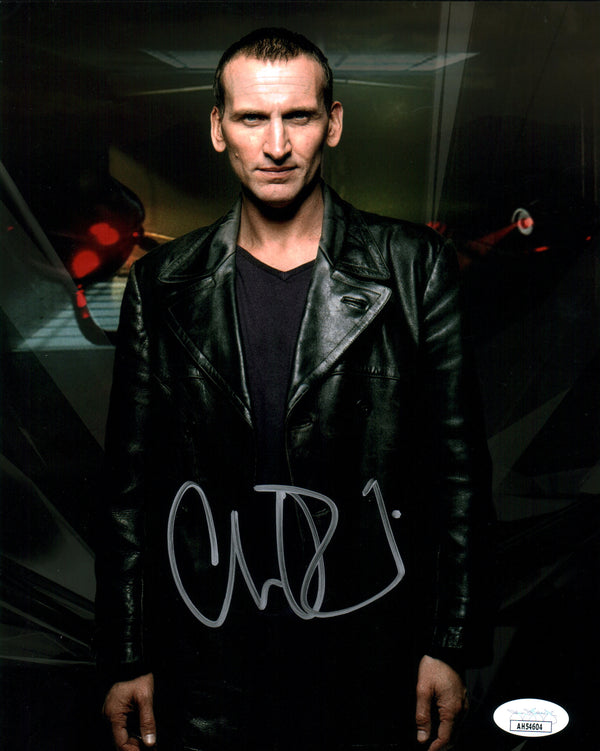 Christopher Eccleston Doctor Who 8x10 Signed Photo JSA COA Certified Autograph