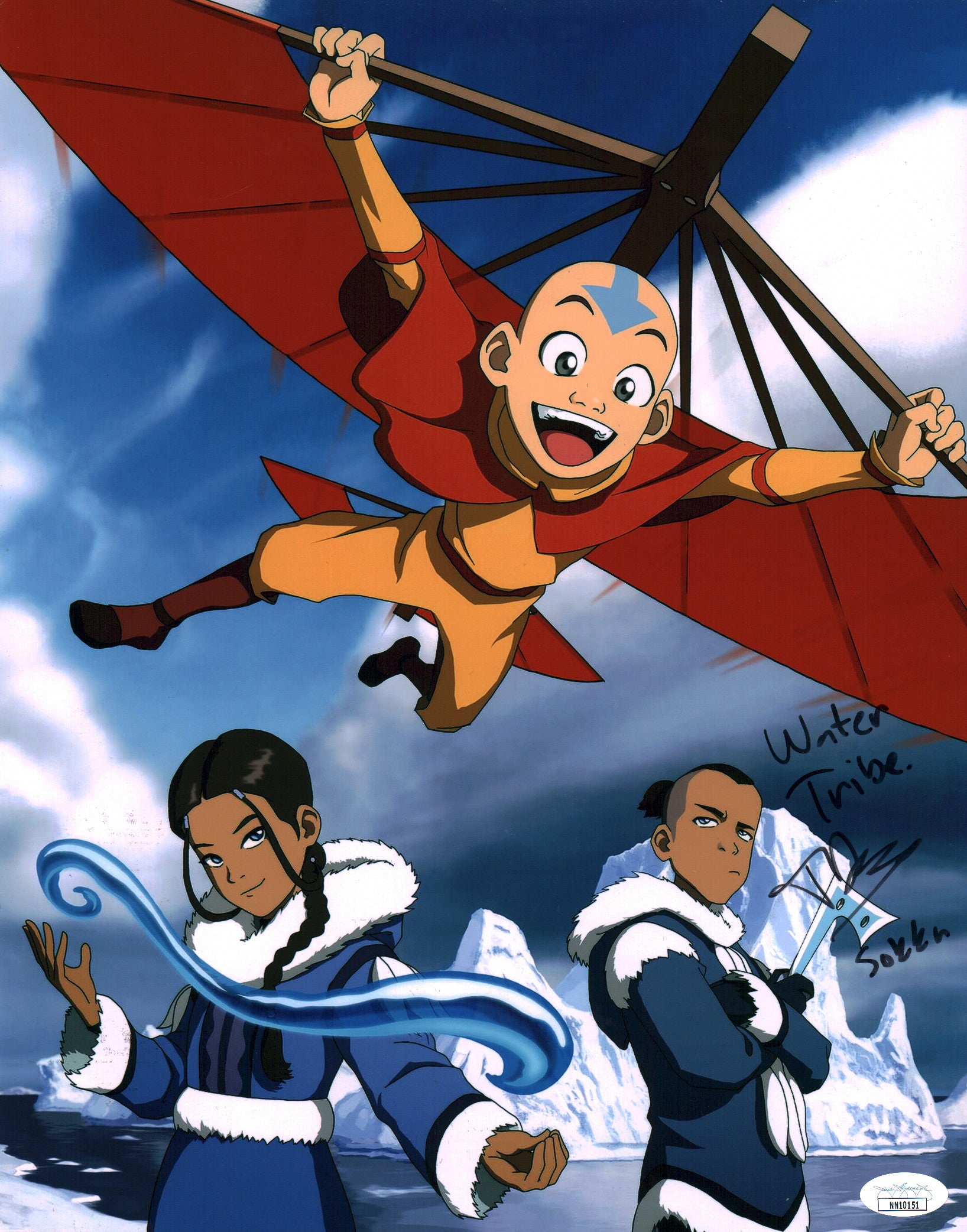 Jack De Sena Avatar The Last Airbender 11x14 Signed Photo Poster JSA Certified Autograph