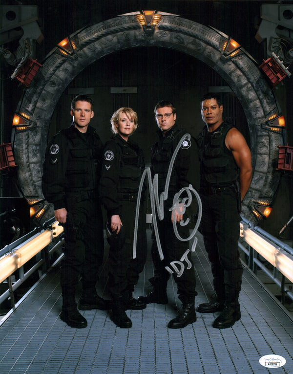 Michael Shanks Stargate SG-1 11x14  Signed Mini Poster JSA Certified Autograph
