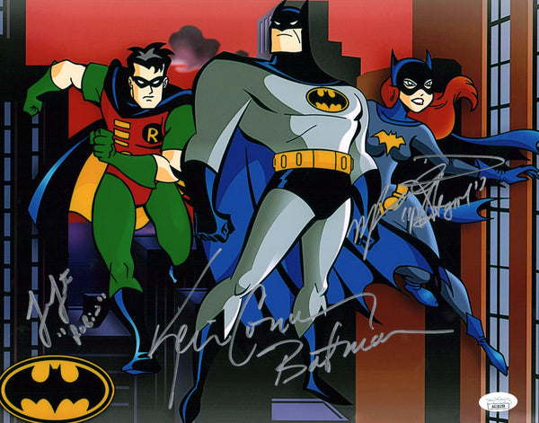 Batman 11x14 Signed Photo Poster Conroy Gilbert Lester JSA COA Certified Autograph