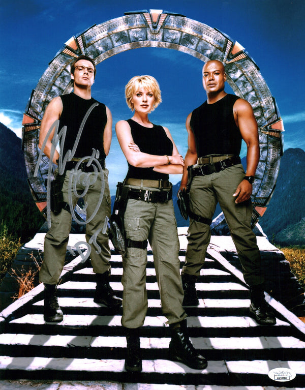 Michael Shanks Stargate SG-1 11x14 Signed Photo Poster JSA COA Certified Autograph