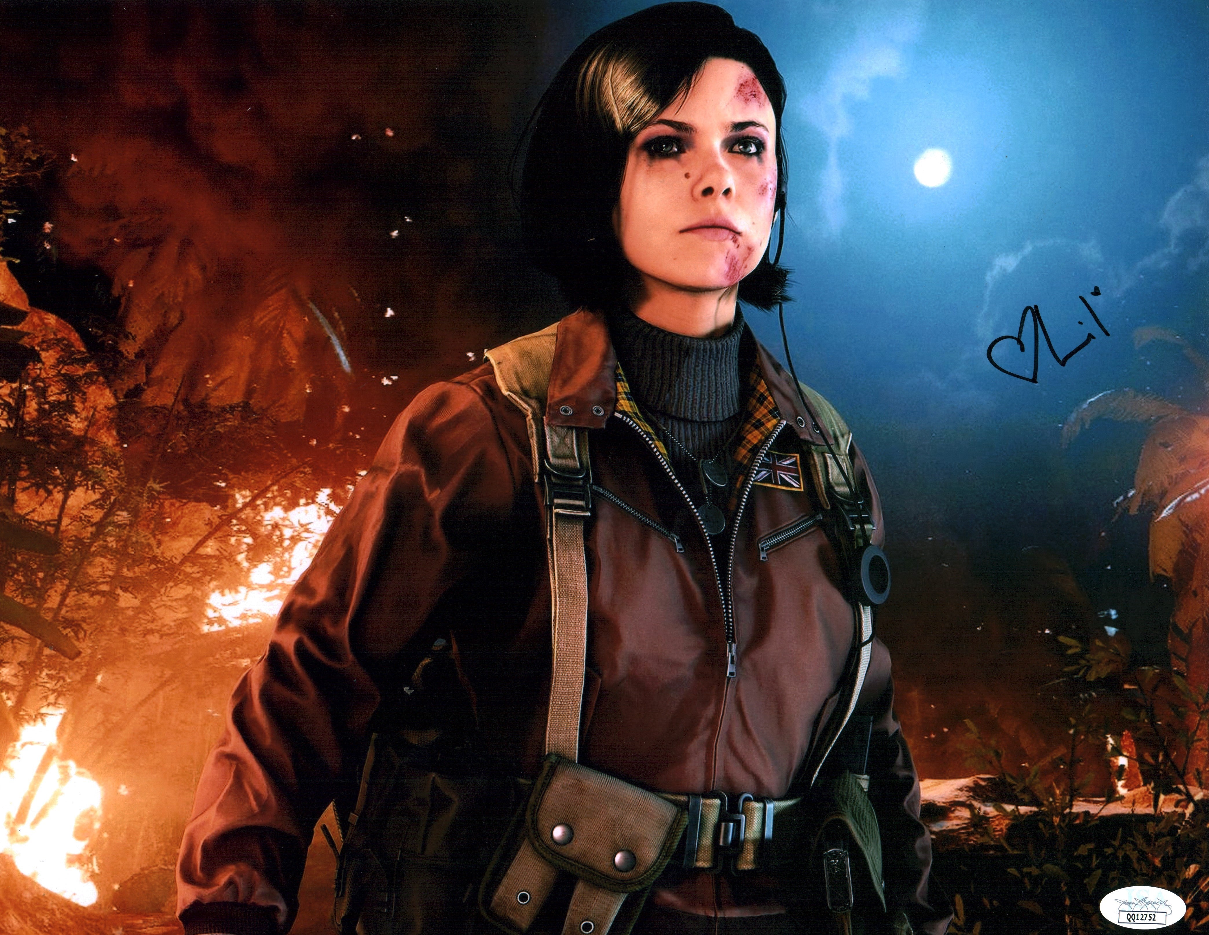 Lily Cowles Call of Duty: Black Ops 11x14 Photo Poster Signed Autographed JSA COA Certified