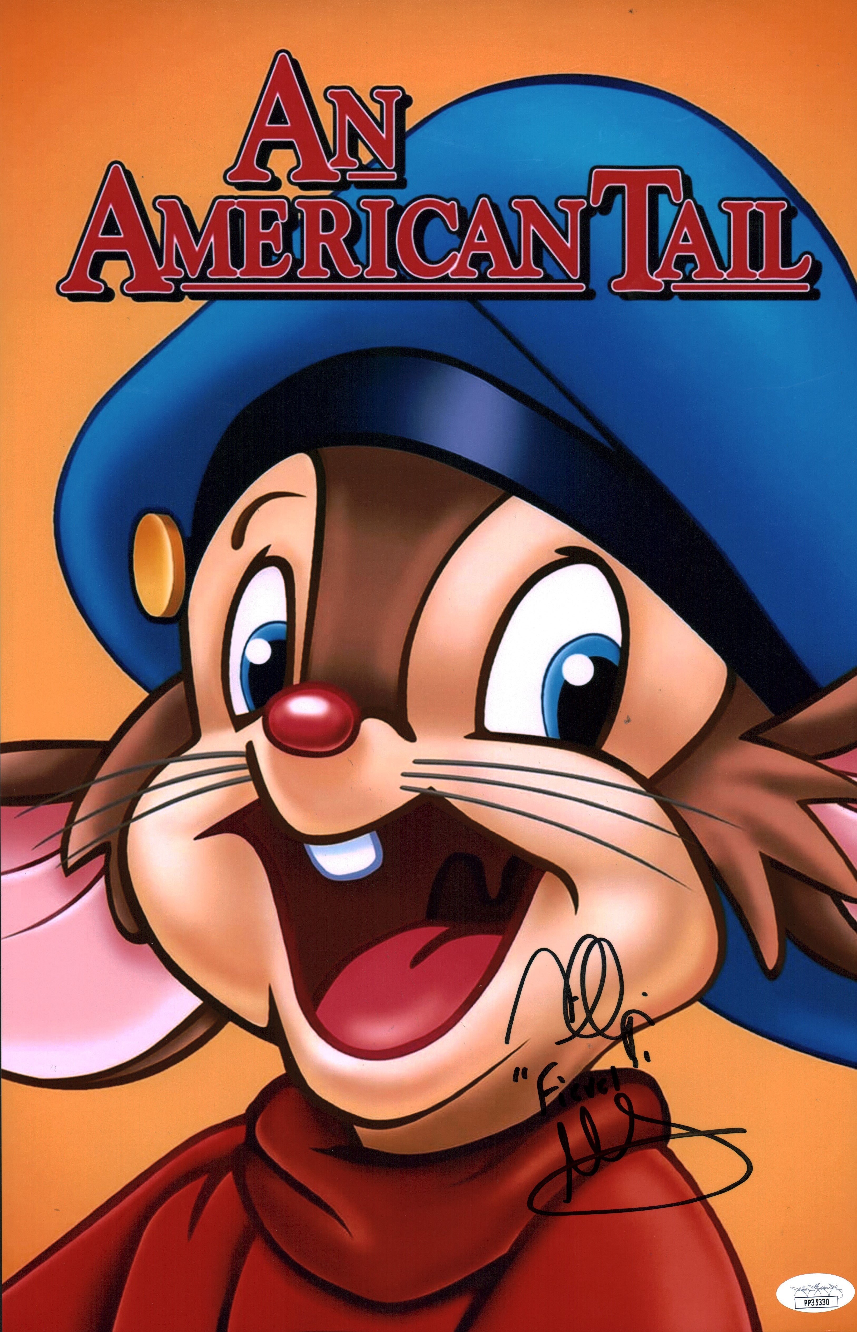 Phillip Glasser An American Tail 11x17 Photo Poster Signed Autograph JSA COA Certified Auto