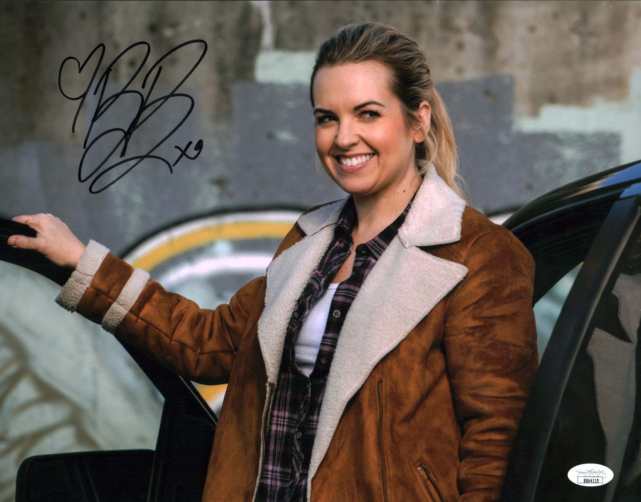 Briana Buckmaster Supernatural 11x14 Signed Photo Poster JSA Certified Autograph