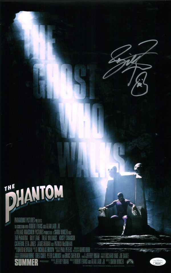 Billy Zane The Phantom 11x17  Photo Poster Signed Autographed JSA COA Certified Auto