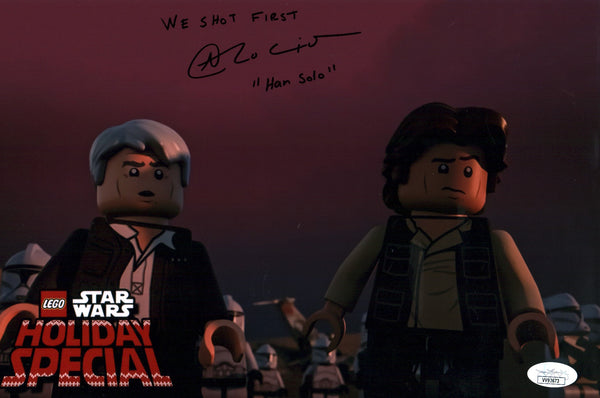A.J. LoCascio LEGO Star Wars 8x12 Signed Photo JSA COA Certified Autograph