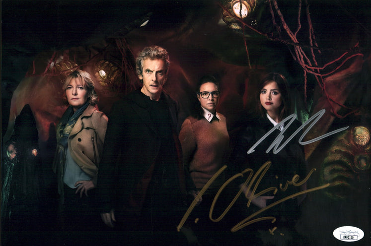 Doctor Who 8x12 Photo Signed Coleman Oliver Autographed JSA Certified COA
