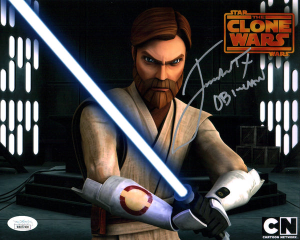 James Arnold Taylor Star Wars Clone Wars 8x10 Signed Photo JSA Certified Autograph