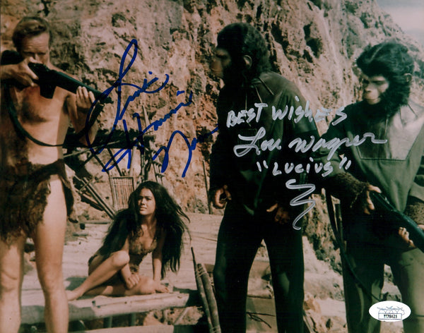 Planet of the Apes 8x10 Photo Signed Autograph Harrison Wagner JSA Certified COA Auto