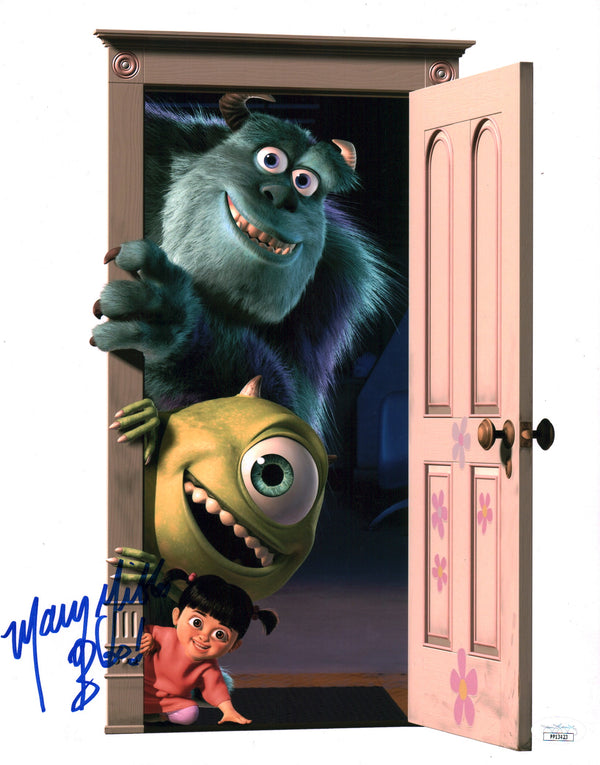 Mary Gibbs Monsters Inc 11x14 Signed Photo Poster JSA COA Certified Autograph