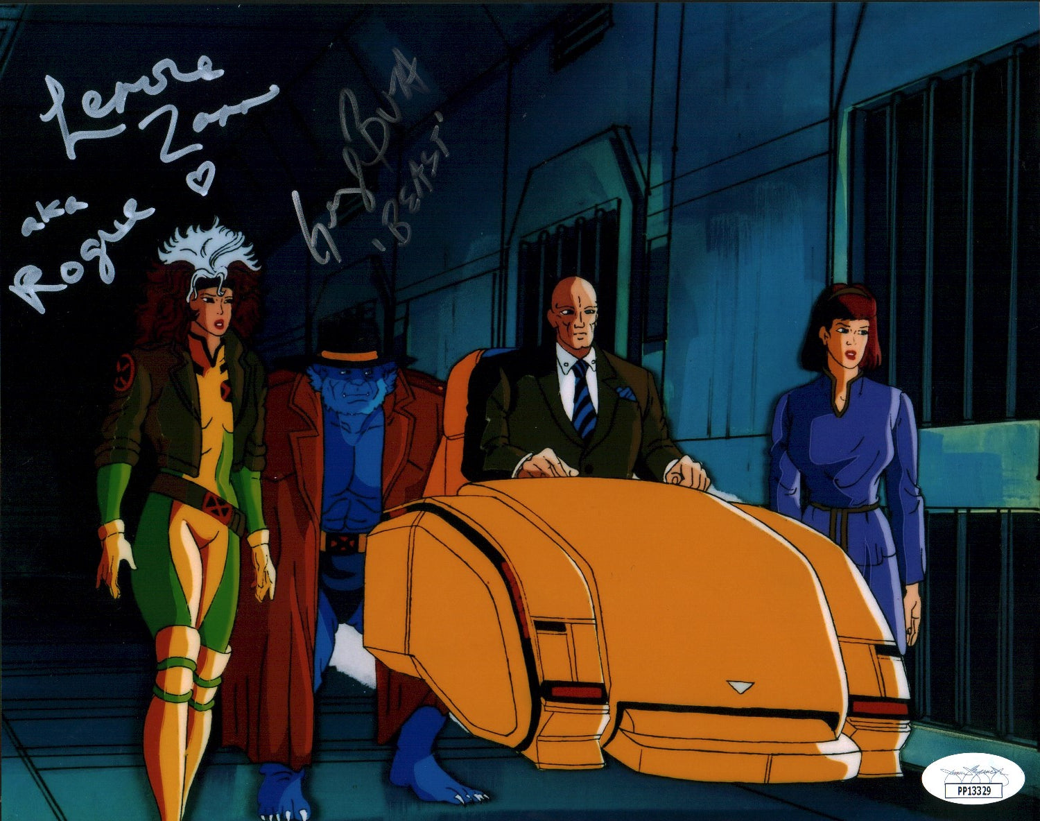 X-Men Animated 8x10 Photo Signed Buza DISHER Autograph JSA Certified COA Auto