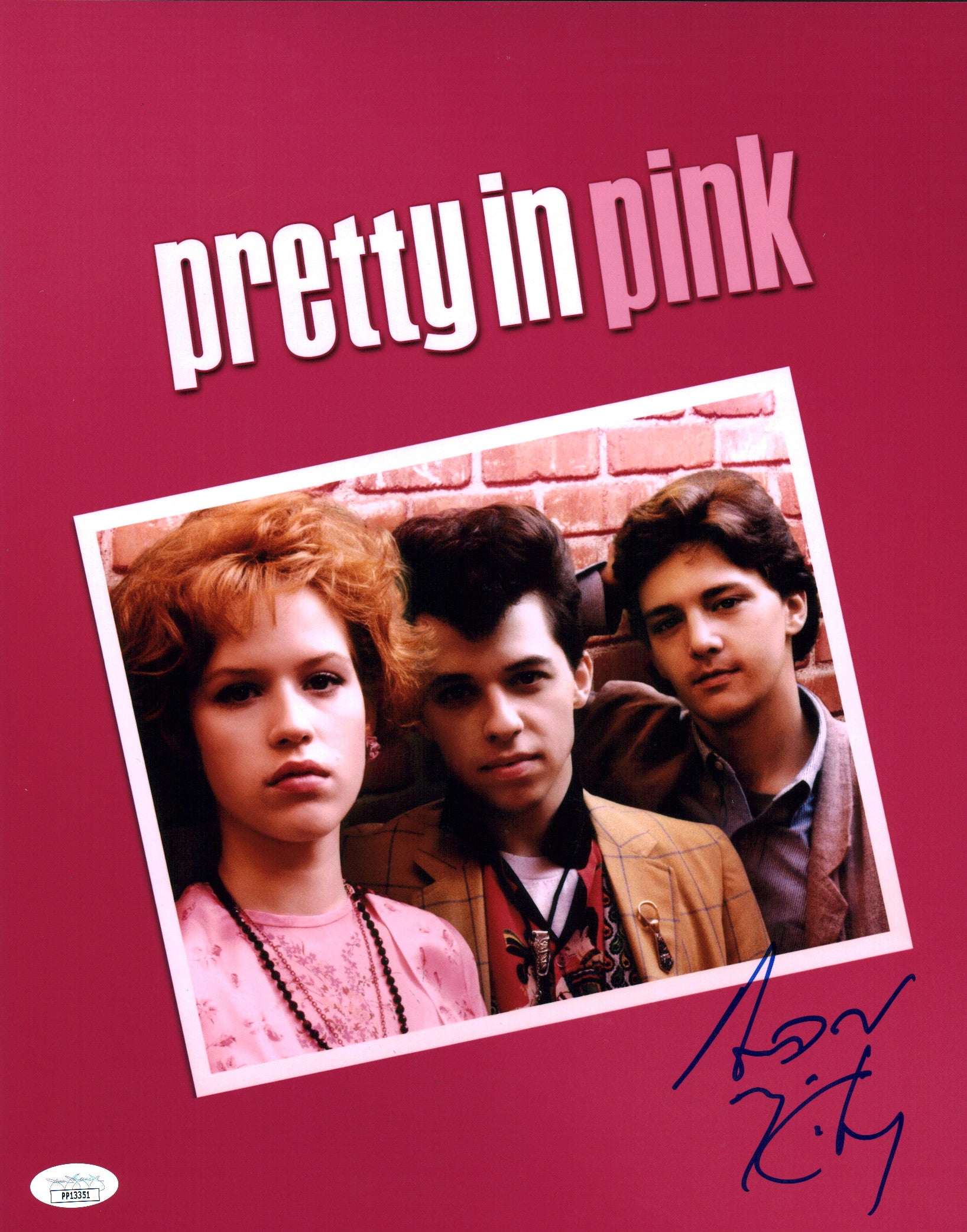 Andrew McCarthy Pretty in Pink 11x14 Signed Photo Poster JSA Certified Autograph