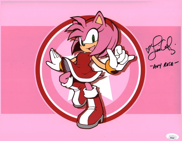 Lisa Ortiz Sonic 11x14 Signed Photo Poster JSA COA Certified Autograph