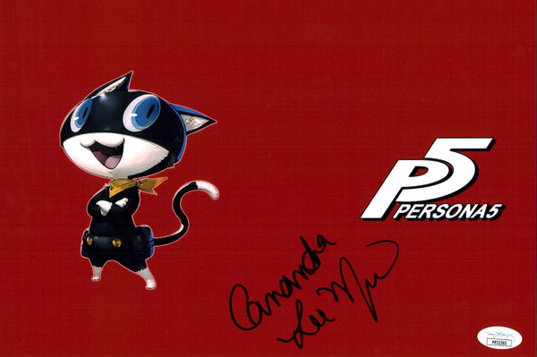 Cassandra Lee Morris Persona 5 8x12 Signed Photo JSA Certified Autograph