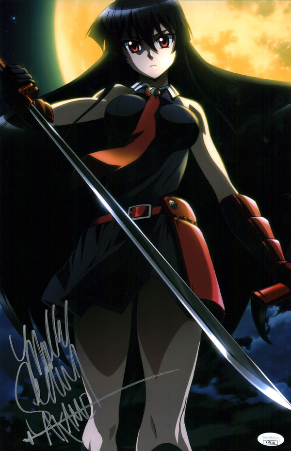 Molly Searcy Akame Ga Kill! 11x17 Mini Poster Signed JSA Certified Autograph