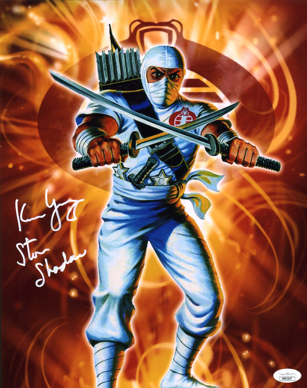 Keone Young G.I. Joe 11x14 Photo Poster Signed JSA Certified Autograph