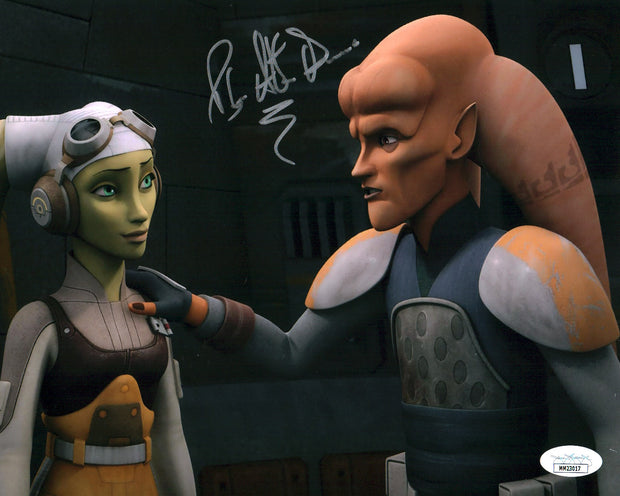 Robin Atkin Downes Star Wars Clone Wars 8x10 Signed Photo JSA COA Certified Autograph