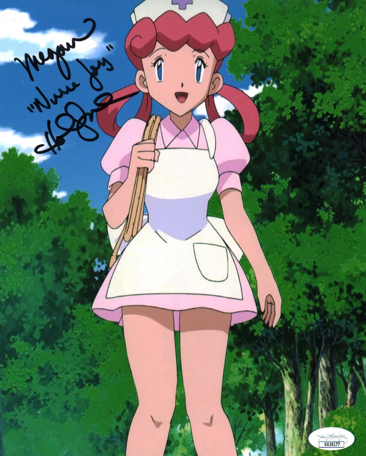 Megan Hollingshead Pokemon 8x10 Signed Photo Certified JSA COA Autograph