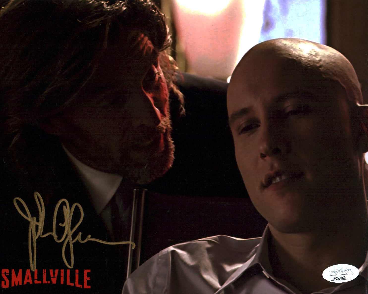 John Glover Smallville 8x10 Photo Signed Autographed JSA Certified COA