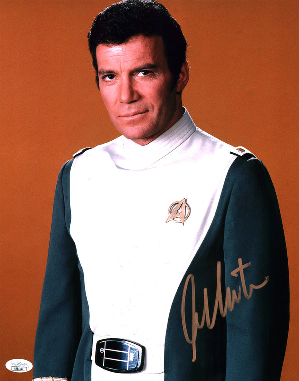 William Shatner Star Trek: The Motion Picture 11x14 Signed Photo Poster JSA Certified Autograph