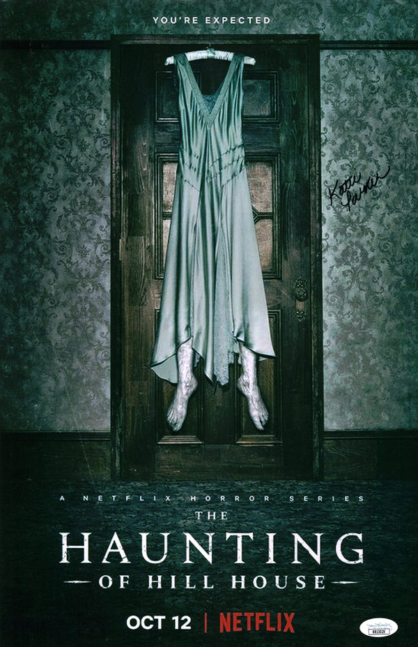 Katie Parker The Haunting of Hill House 11x17 Mini Poster Signed JSA Certified Autograph