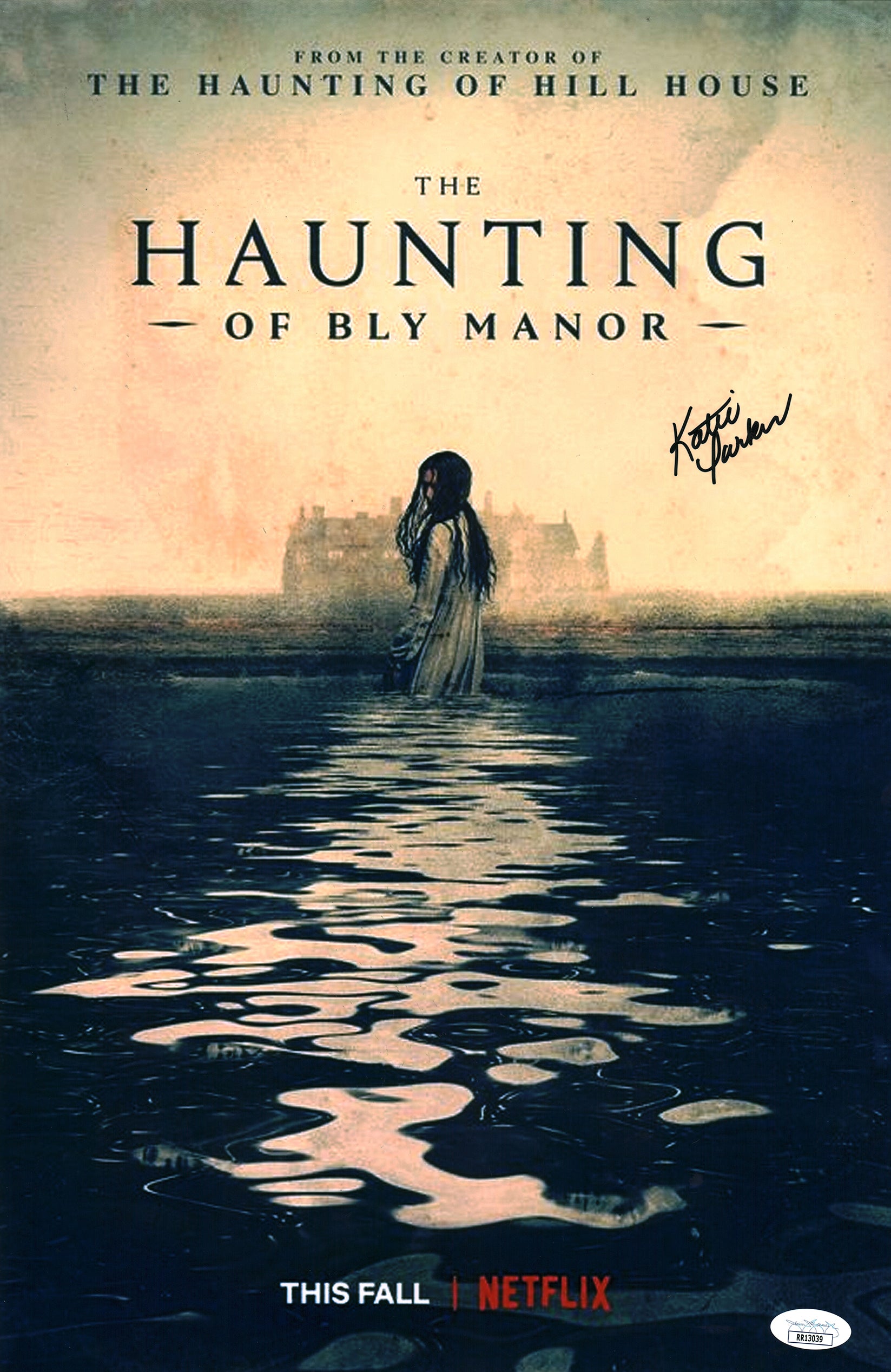 Katie Parker The Haunting of Bly Manor 11x17 Mini Poster Signed JSA Certified Autograph