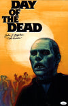John Amplas Day Of The Dead 11x17 Photo Poster Signed Autograph JSA Certified COA