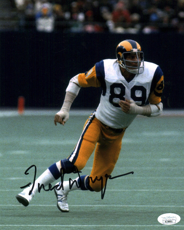 Fred Dryer NFL 8x10 Photo Signed Autographed JSA Certified COA