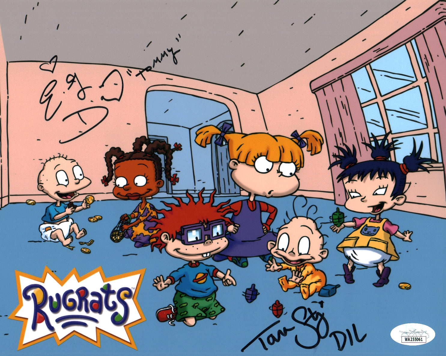Rugrats 8x10 Signed Photo Daily Strong JSA COA Certified Autograph