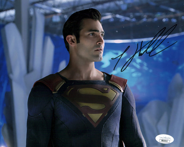 Tyler Hoechlin Superman and Lois 8x10 Signed Photo JSA COA Certified Autograph