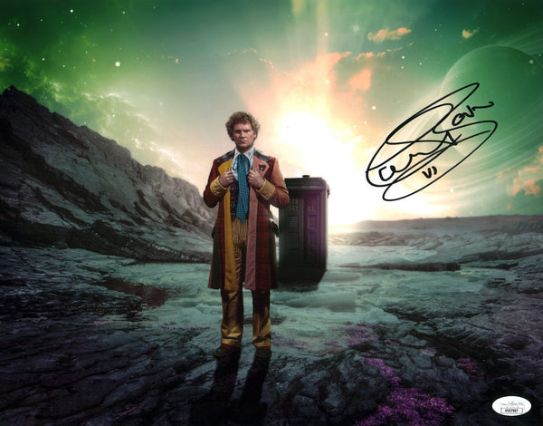 Colin Baker Doctor Who 11x14 Mini Poster Signed JSA Certified Autograph
