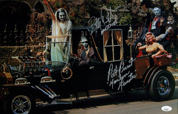 The Munsters 11x17 Photo Poster Signed Autograph Patrick Priest JSA Certified COA