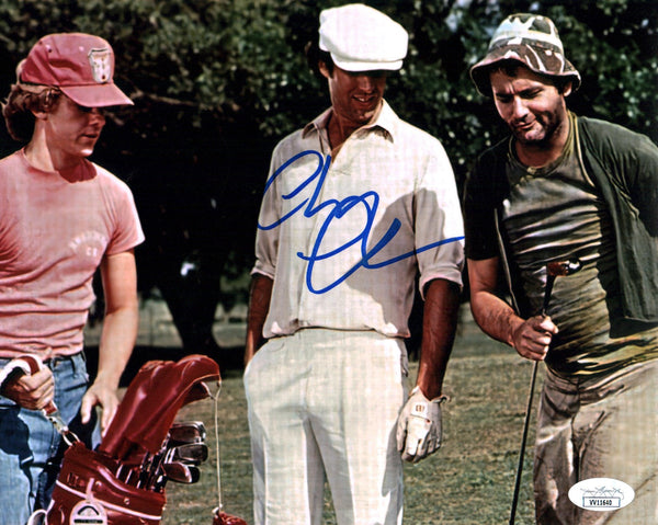 Chevy Chase Caddyshack 8x10 Signed Photo JSA COA Certified Autograph