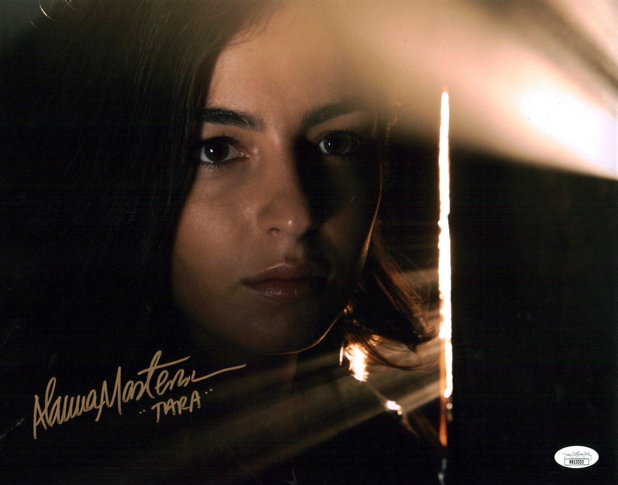 Alanna Masterson The Walking Dead 11x14 Photo Poster Signed Autographed JSA Certified
