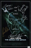 Star Trek III The Search for Spock 11x17 Cast Poster Signed x5 Koenig Lloyd Nichols Shatner Takei JSA Certified Autograph