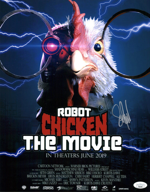 Seth Green Robot Chicken 11x14 Signed Photo Poster JSA COA Certified Autograph