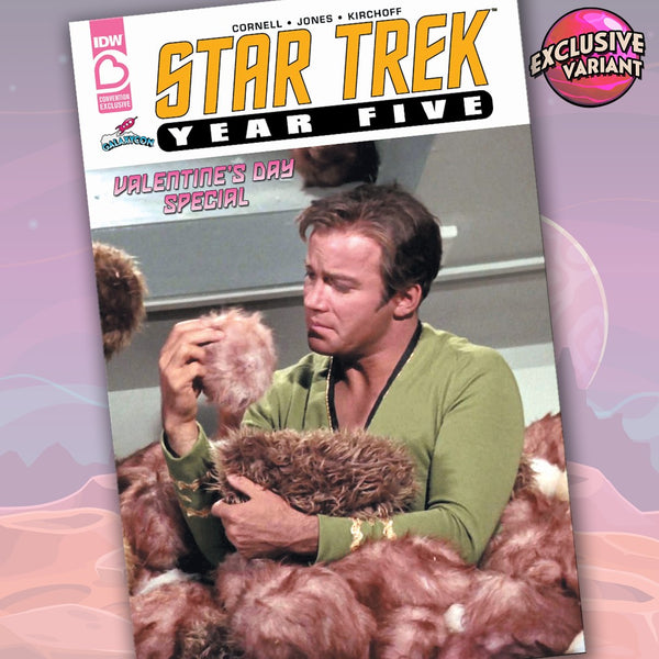Star Trek: Year Five Valentines Day Special Exclusive GalaxyCon Photo Cover Variant GalaxyCon
