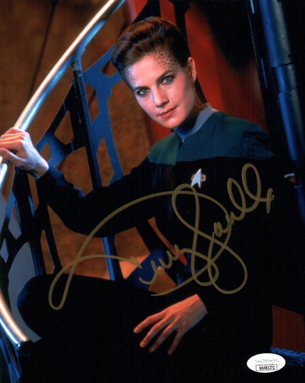 Terry Farrell Star Trek 8x10 Signed Photo JSA COA Certified Autograph