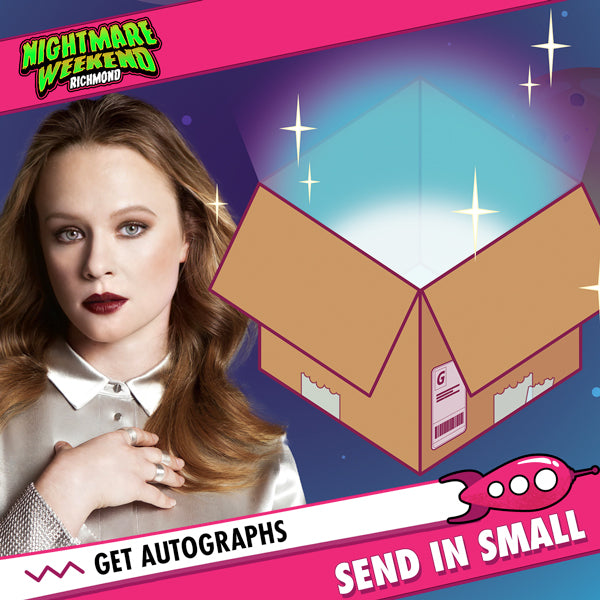 Thora Birch: Send In Your Own Item to be Autographed, SALES CUT OFF 9/17/23