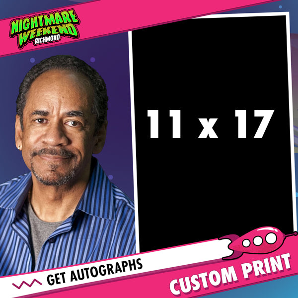 Tim Reid: Send In Your Own Item to be Autographed, SALES CUT OFF 9/17/23