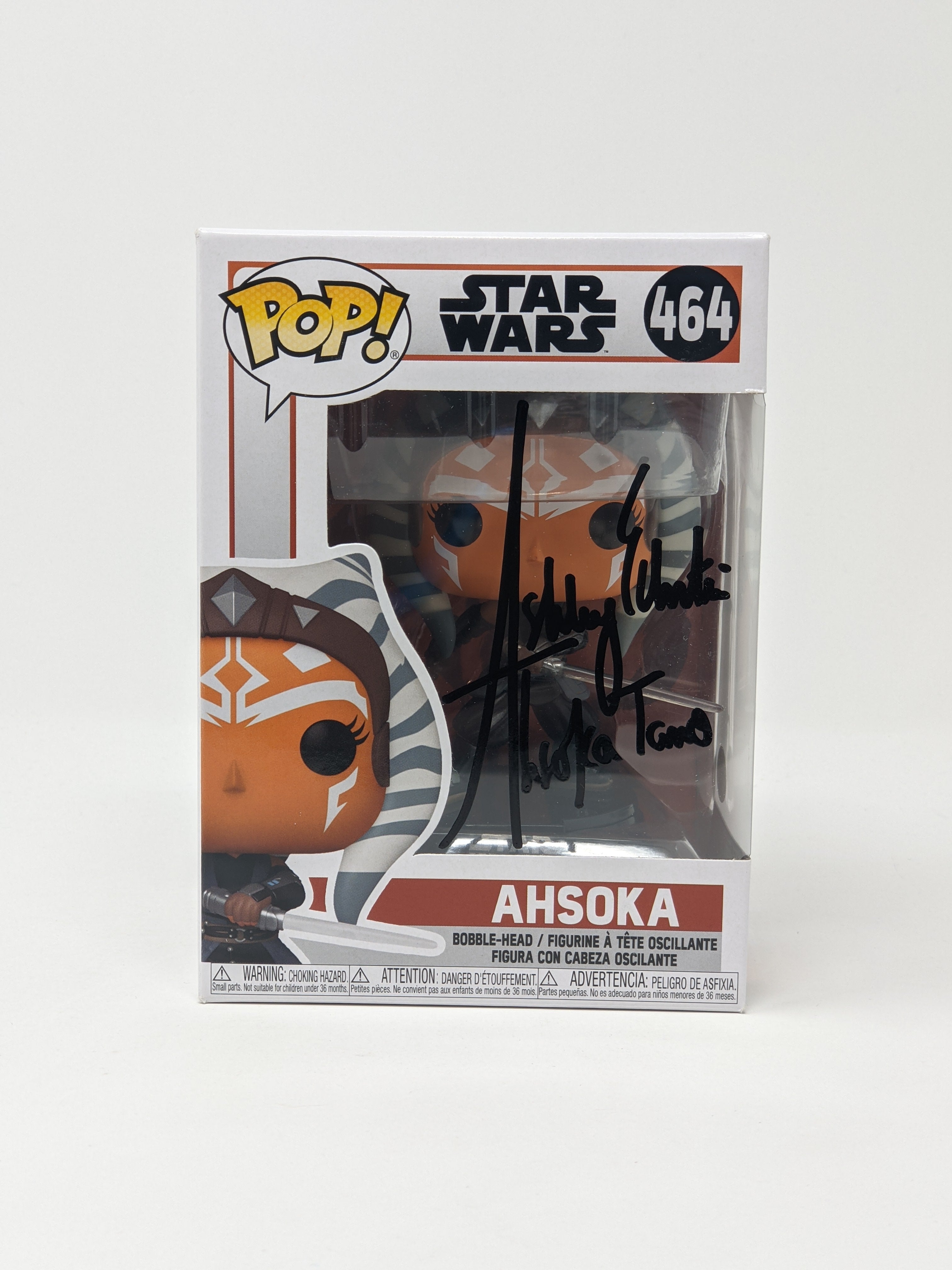 Ashley Eckstein Star Wars Ahsoka #464 Signed Funko Pop JSA COA Certified Autograph