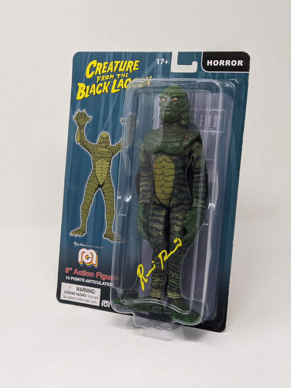 Ricou Browning Creature from the Black Lagoon Signed Mego Action Figure JSA COA Certified Autograph